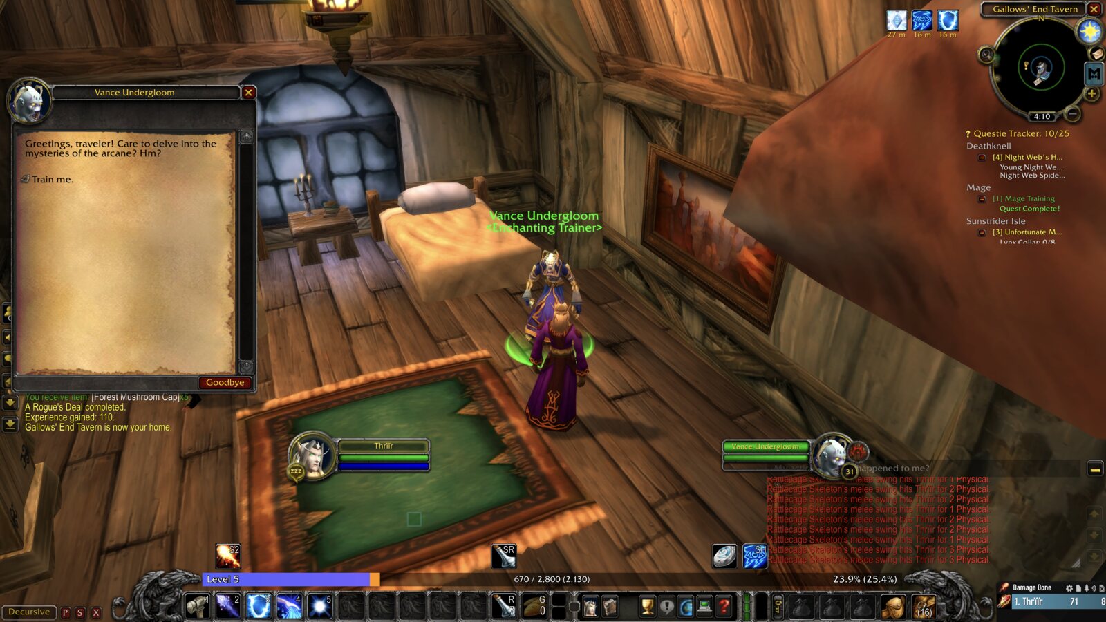 Thrïïr makes Gallows’ End Tavern his home